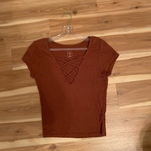 PacSun Cropped Shirt